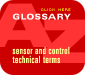 GLOSSARY: sensor and control technical terms. Click here.