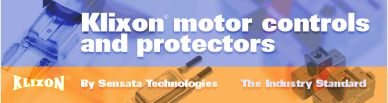 Klixon Motor Controls and Motor Protectors by Sensata