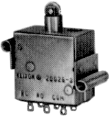 DP Roller-Plunger Side Mounted Switch